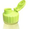 image:imageNeoflam 24 oz Flip Top Tritan BPAFree Water Bottle PurpleGreen