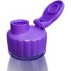 image:imageNeoflam 24 oz Flip Top Tritan BPAFree Water Bottle PurplePurple