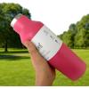 image:imageNeoflam Airtight 17oz Stainless Steel Tumbler  Slim Sport Travel Mug Cupholder Friendly Reusable Bottle for Hot Coffee Cold Water Iced Tea amp Outdoor Activities Dishwasher Safe 500ml Hot PinkHot Pink