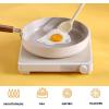 image:imageNeoflam Bien 95 Nonstick Ceramic Frying Pan with Wooden Handle Induction Skillet for Healthy Cooking Stir Fry amp Omelet Egg Pan Kitchen Essential Cookware Made in Korea 24cm