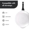 image:imageNeoflam Cast Aluminum Nonstick Wok  Lightweight amp Durable Stir Fry Pan Healthy Non Stick Coating Easy to Clean Dishwasher Safe PFOA PFAS Free StayCool Handle Made in Korea 12 30cm125