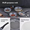 image:imageNeoflam Cast Aluminum Nonstick Wok  Lightweight amp Durable Stir Fry Pan Healthy Non Stick Coating Easy to Clean Dishwasher Safe PFOA PFAS Free StayCool Handle Made in Korea 12 30cm10