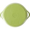 image:imageNeoflam Eela 25 QT Ceramic Nonstick Low Stockpot with Steam Releasing Lid in Olive Green