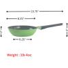 image:imageNeoflam Eela 8Inch Kitchen Essetial Stir Frying Pan with Bakelite Handle Healthy Cooking Nonstick Ceramic Coating Egg Omelet Skillet Tamagoyaki Lightweight Dishwasher Safe Made in Korea 20cm8