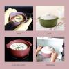 image:imageNeoflam Kiesel 2qt NonStick Ceramic Casserole Pot Dutch Oven Clay Pot Stockpot For Stew Soup Steam Scratch Resistant Oven Safe Heat Resistant PlumPlum