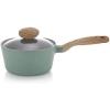 image:imageKitchen Essential 19QT Saucepan with Lid Healthy Cooking DieCast Sauce Pot with Bakelite Handle Induction Compatible Cookware Made in Korea 18cm 77 Sauce Pot