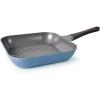 image:imageNeoflam Eela 11 Non Stick Grill Pan Griddle Square Stovetop Grill with Sear Ridges PFOA Free Ecolon Ceramic Coating for Skillet broil Fish Vegetables and Meat Scratch Resistant GreenDeep Blue