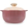 image:imageNeoflam Kiesel 2qt NonStick Ceramic Casserole Pot Dutch Oven Clay Pot Stockpot For Stew Soup Steam Scratch Resistant Oven Safe Heat Resistant PlumLilac