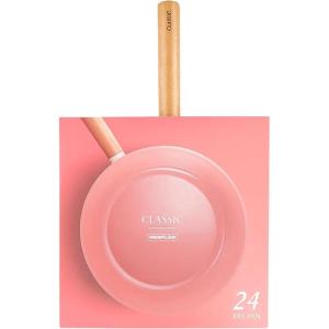 image:imageNeoflam 11 Non Stick Frying Pan with Wood Handle  Ceramic Coated Saute Skillet for Healthy Cooking PFOA Free Lightweight Even Heat Distribution Induction amp All Stovetops Made in Korea95 Pan