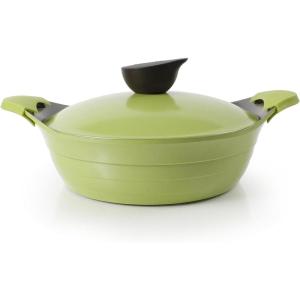 image:imageNeoflam Eela 25QT Olive Green low stockpot