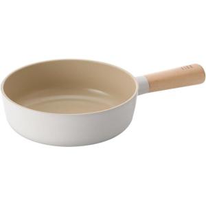 image:imageNeoflam FIKA 7inch 18cm Mid Night IH Baby Wokpan Full Induction HeatingIvory