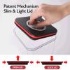 image:imageNeoflam Smart Seal 6pc Patent Airtight Kitchen Pantry CanisterOrganizer Clear Plastic Container amp Simple Twist Lids 100 Leak Proof Dishwasher Safe BPA Free Dry Food Storage Set WhiteBlackRed Lid