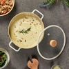 image:imageNeoflam FIKA 4 Piece Stock Pot with Lids Set Nonstick Ceramic Coating Kitchen Cooking Casserole Dutch Oven for Stovetops and Induction Made in Korea