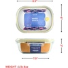 image:imageNeoflam 12Pieces Airtight Kitchen Storage with Lid Oval Bento Glass Food Container with Vent Microwave Meal Prep Canister Dishwasher and Oven Safe 39oz  12 Liter  48 cups39oz