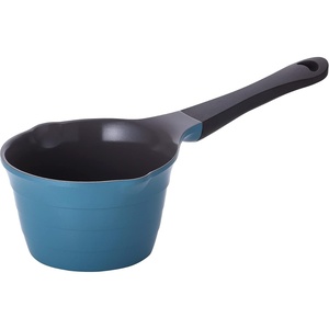 image:imageNeoflam 1qt Saucepan Butter Warmer Milk BoilingMelting Pot Ecolon Healthy Ceramic Nonstick Coating PFOAfree 2 Pour Spouts Dishwasher Safe Blue