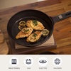 image:imageNeoflam MyPan 95 Ceramic Nonstick Frying Pan with Detachable Handle Frying Pan for Fish Skillet Saute Grill StirFry Cake PFOAFree Oven Safe Dishwasher Safe Red Ruby8 Fry Pan